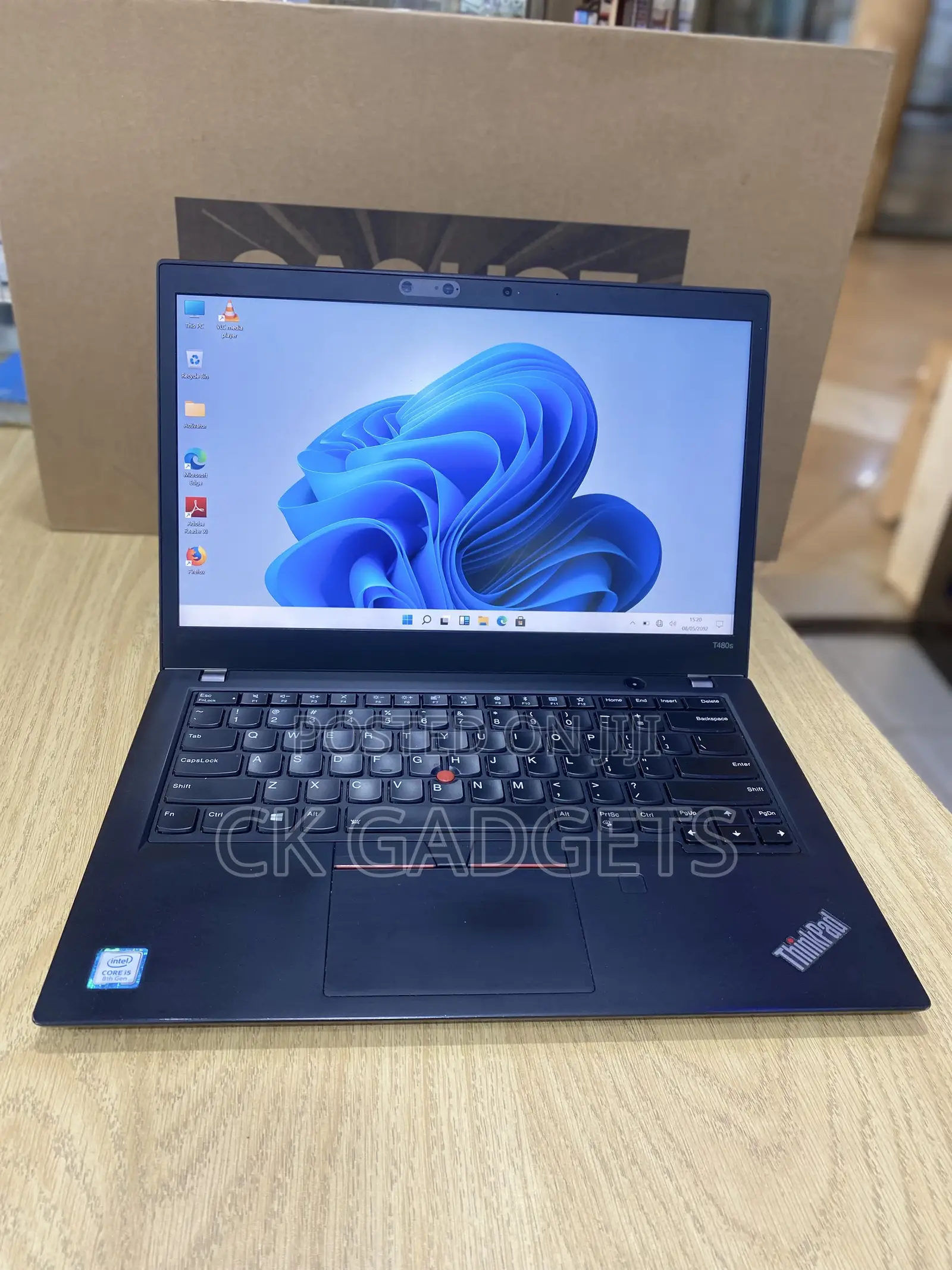 Laptop Lenovo ThinkPad T480s 8GB Intel Core I5 SSD 256GB