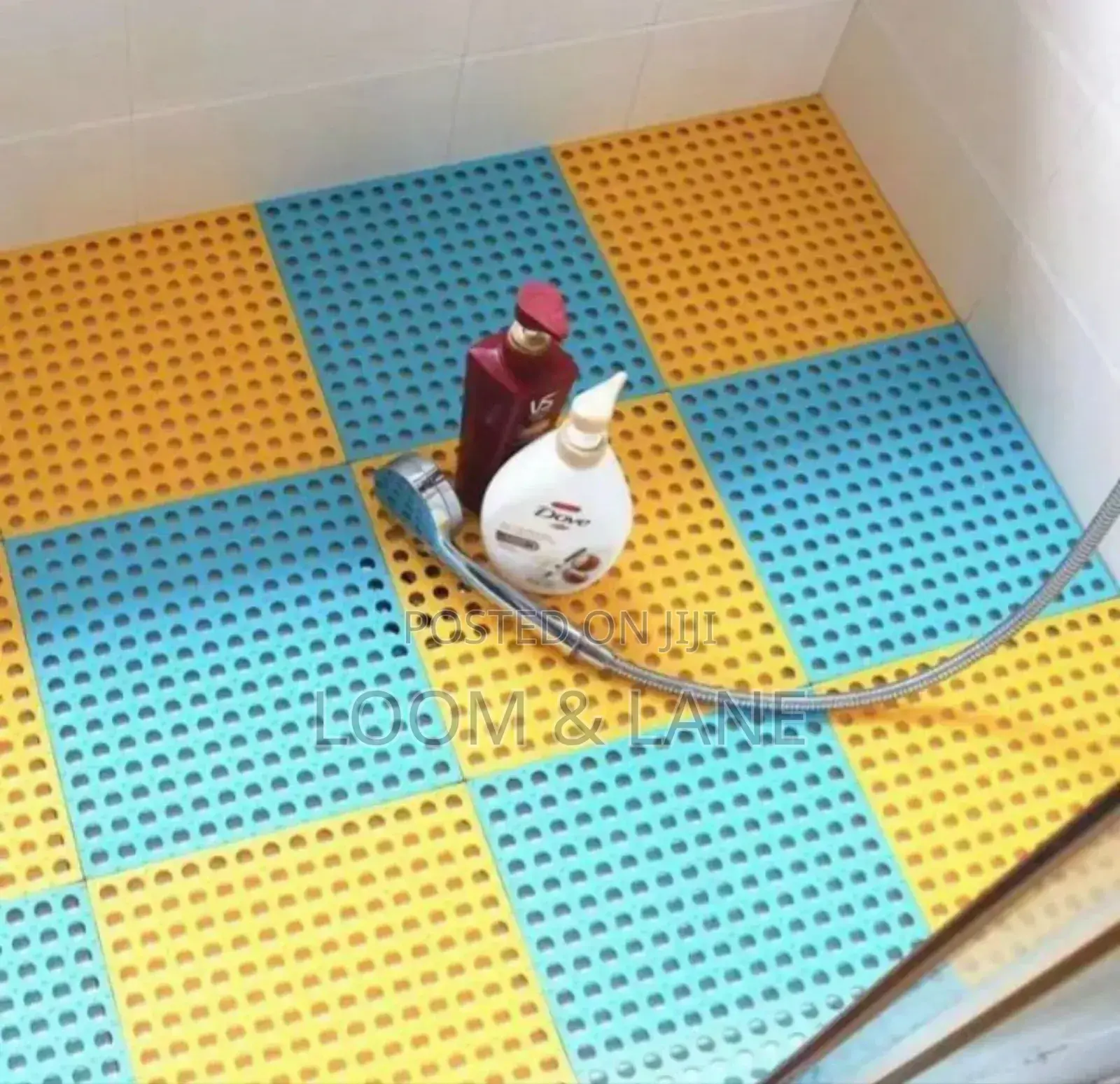 12pcs Non-Slip Bathroom Floor Mat