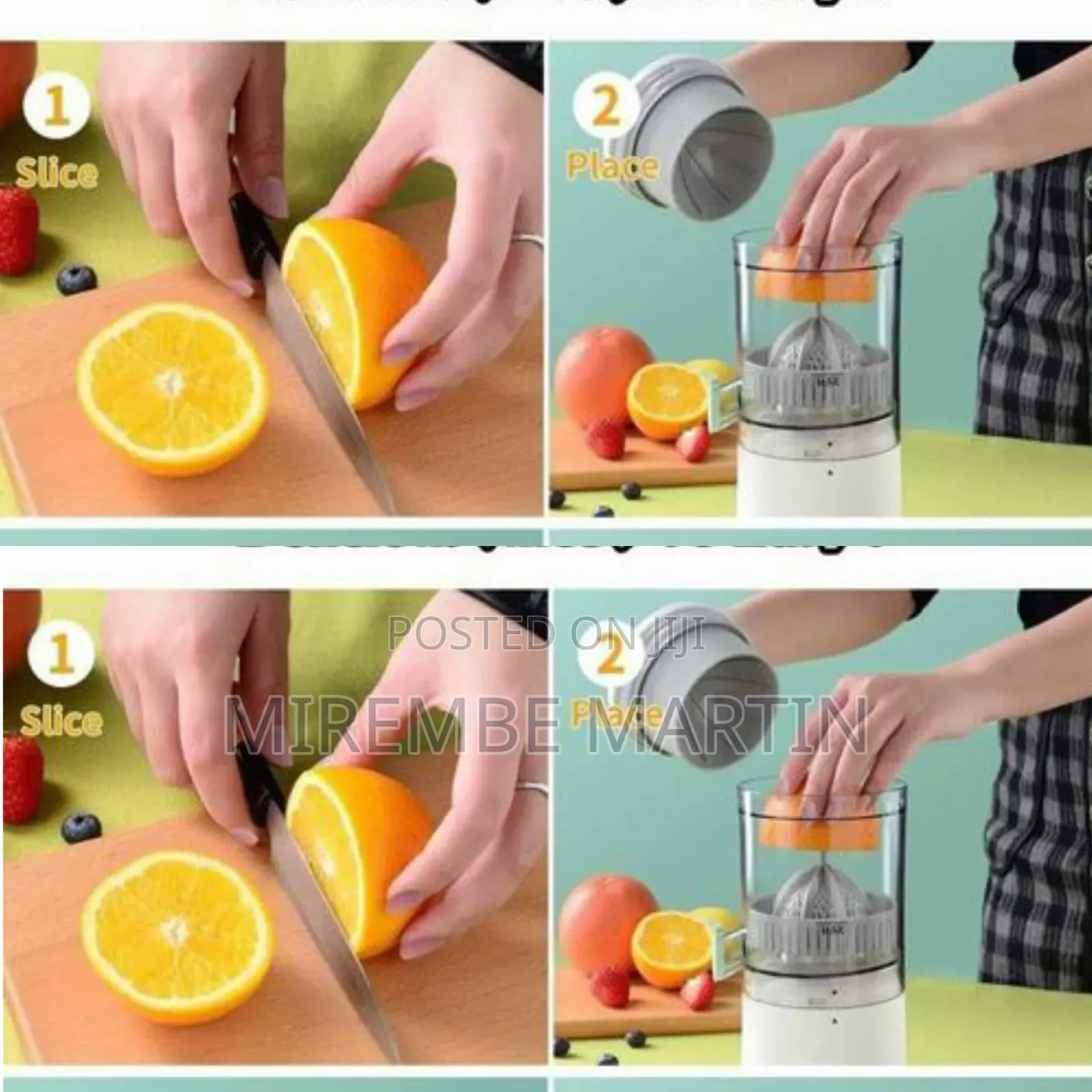 Wireless Citrus Juicer Press