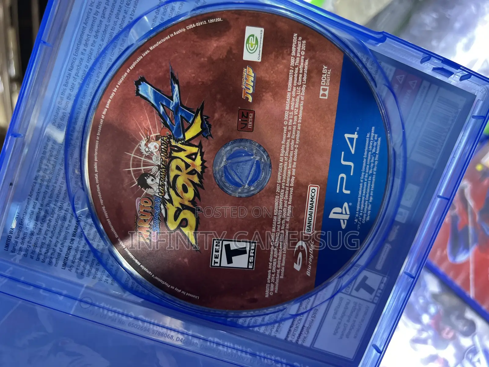 PS4 Naruto Storm
