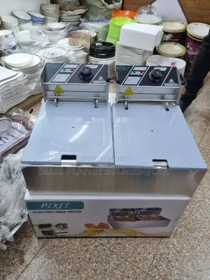 Pixel 12litres Electric Double Deep Fryers // 5kw // Yf-82
