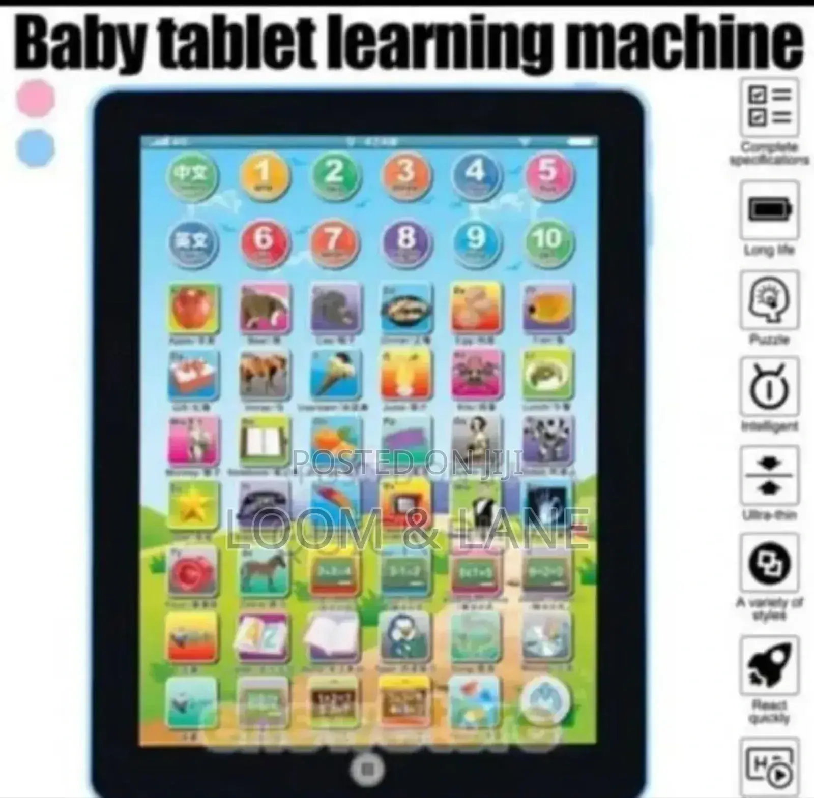 Kids Dummy Learning Tablet