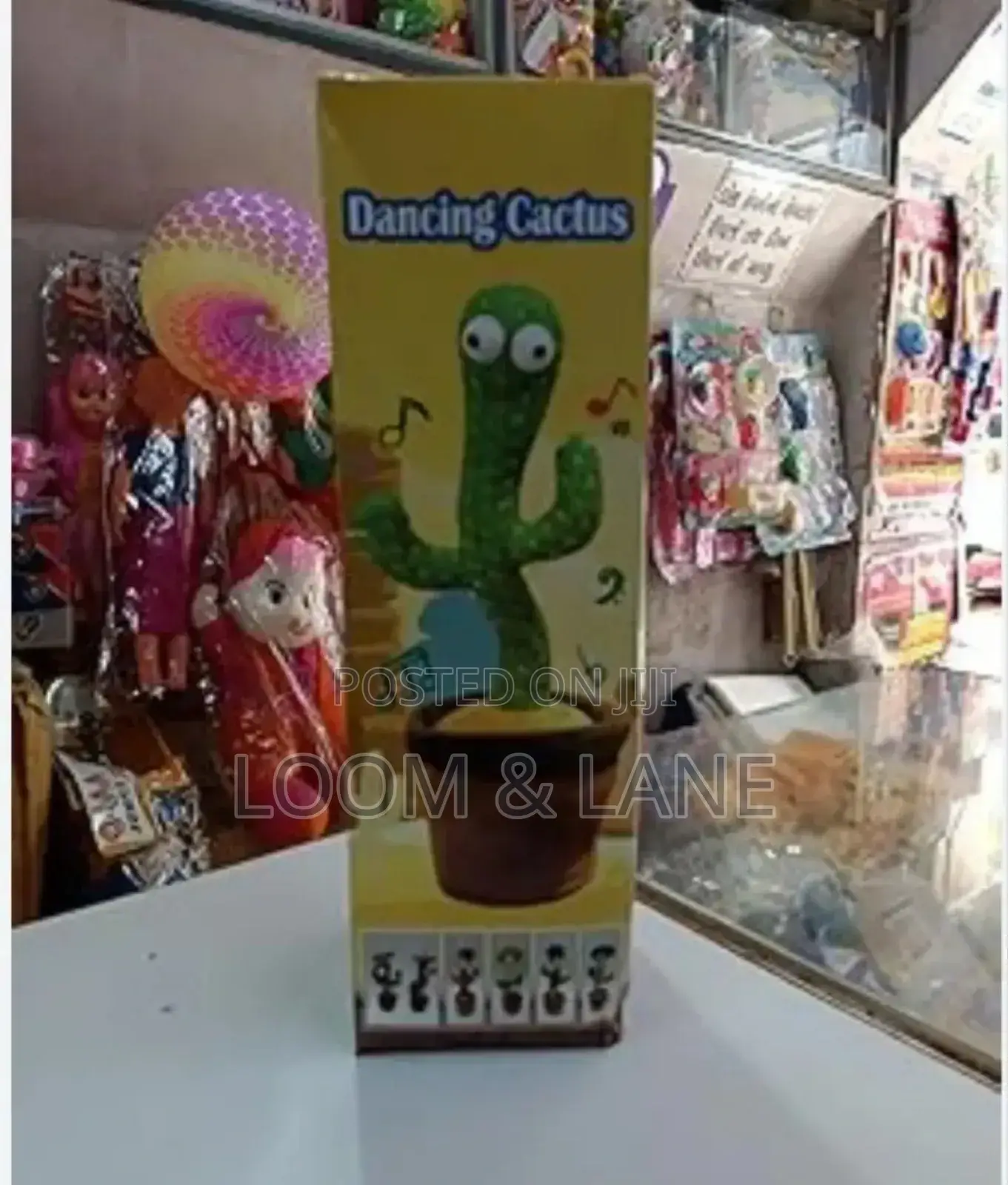Dancing Cactus Toy