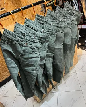 Lexy Faded Green Jeans