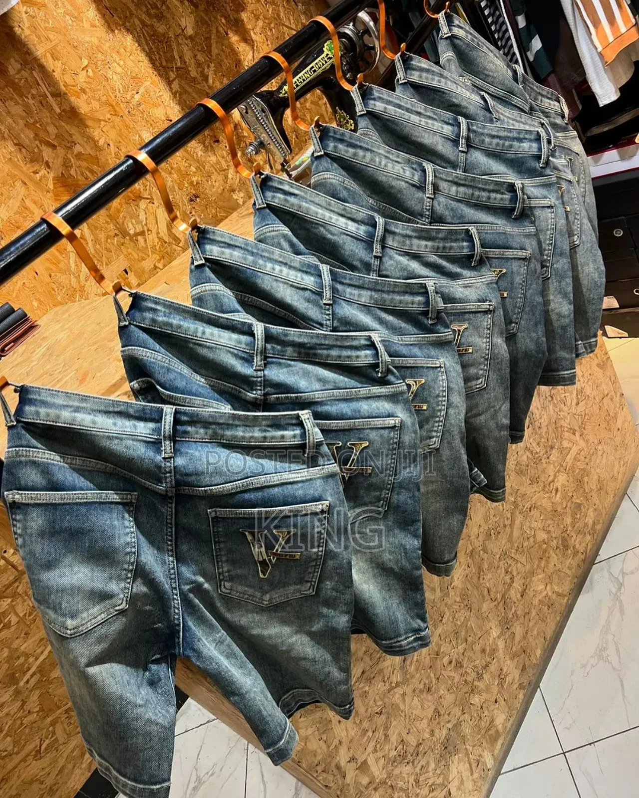 Denim Short Jeans. PKSTN