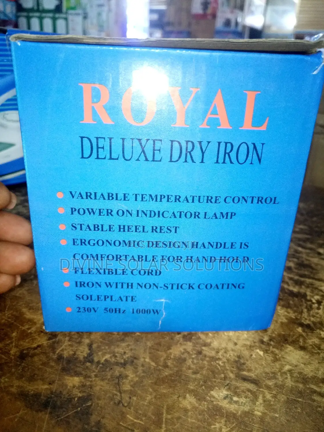 Royal Deluxe Dry Iron