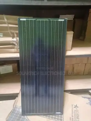 100W Monocrystalline Solar Panels Black.