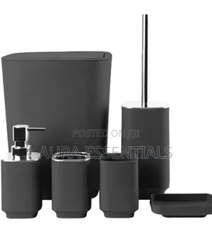 6 Piece Bathroom Accessories