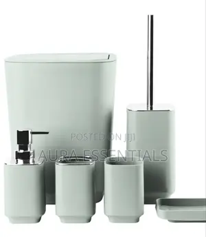 6 Piece Bathroom Accessories