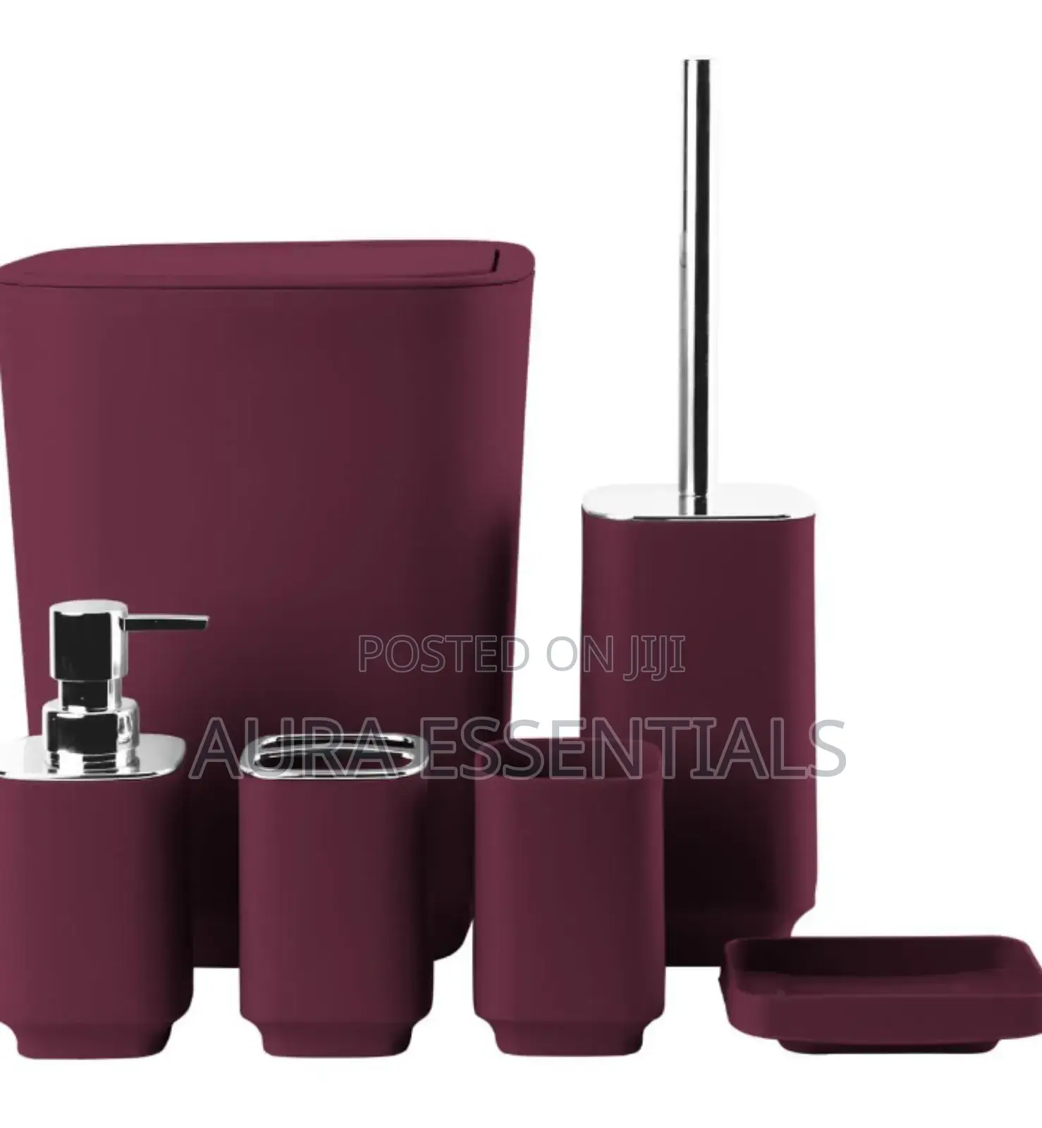 6 Piece Bathroom Accessories
