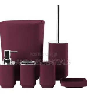 6 Piece Bathroom Accessories