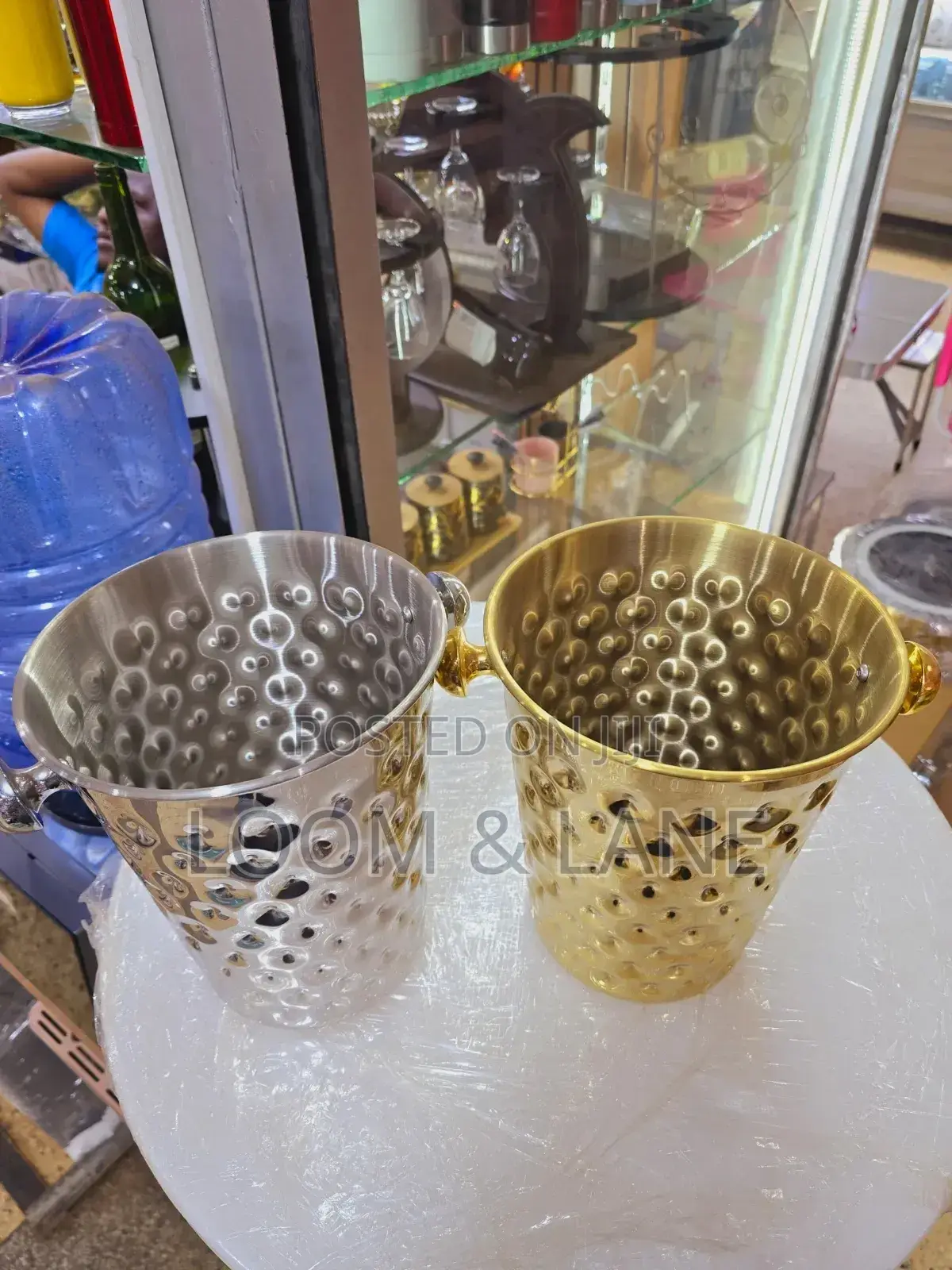 Noble Stainless Steel Luxury Ice Bucket
