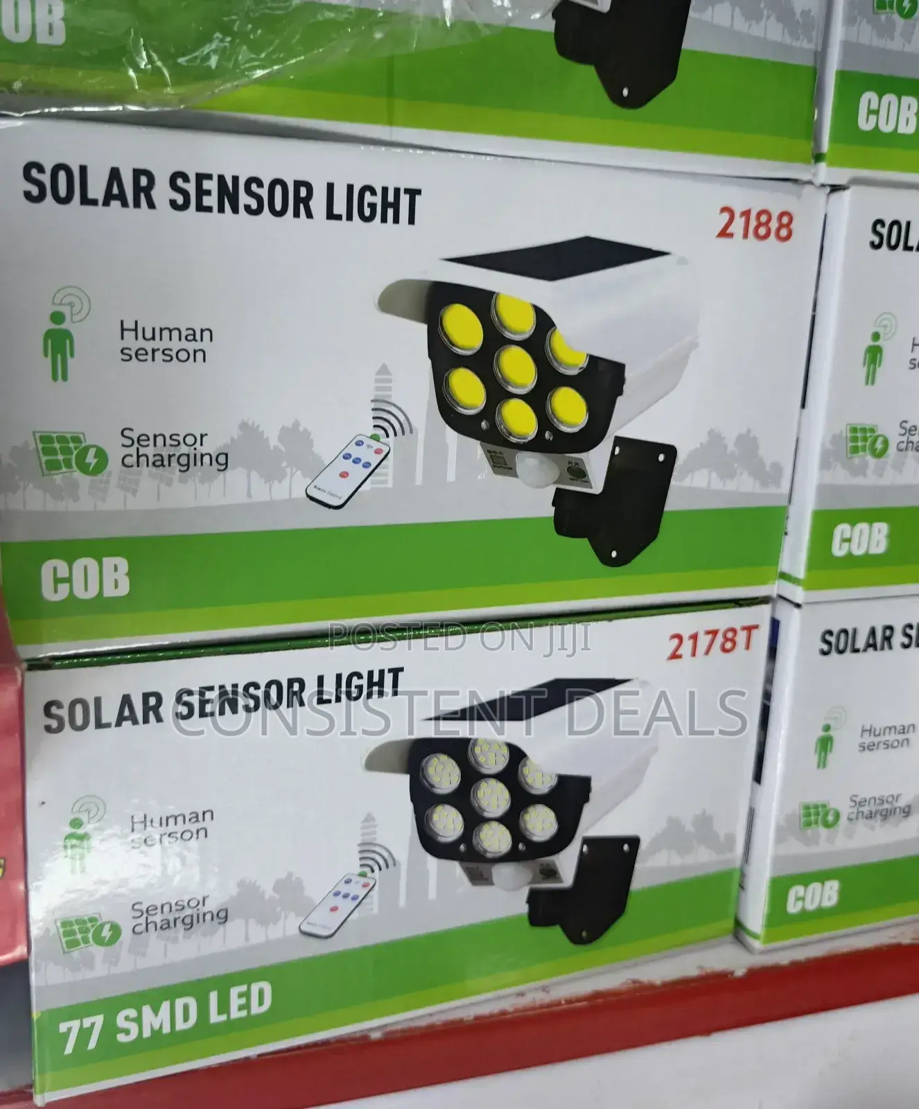 Outdoor Solar Sensor Lights