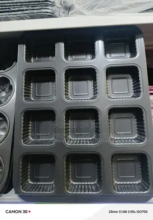 12 Hole Square Shaped Muffins Cupcake Mold