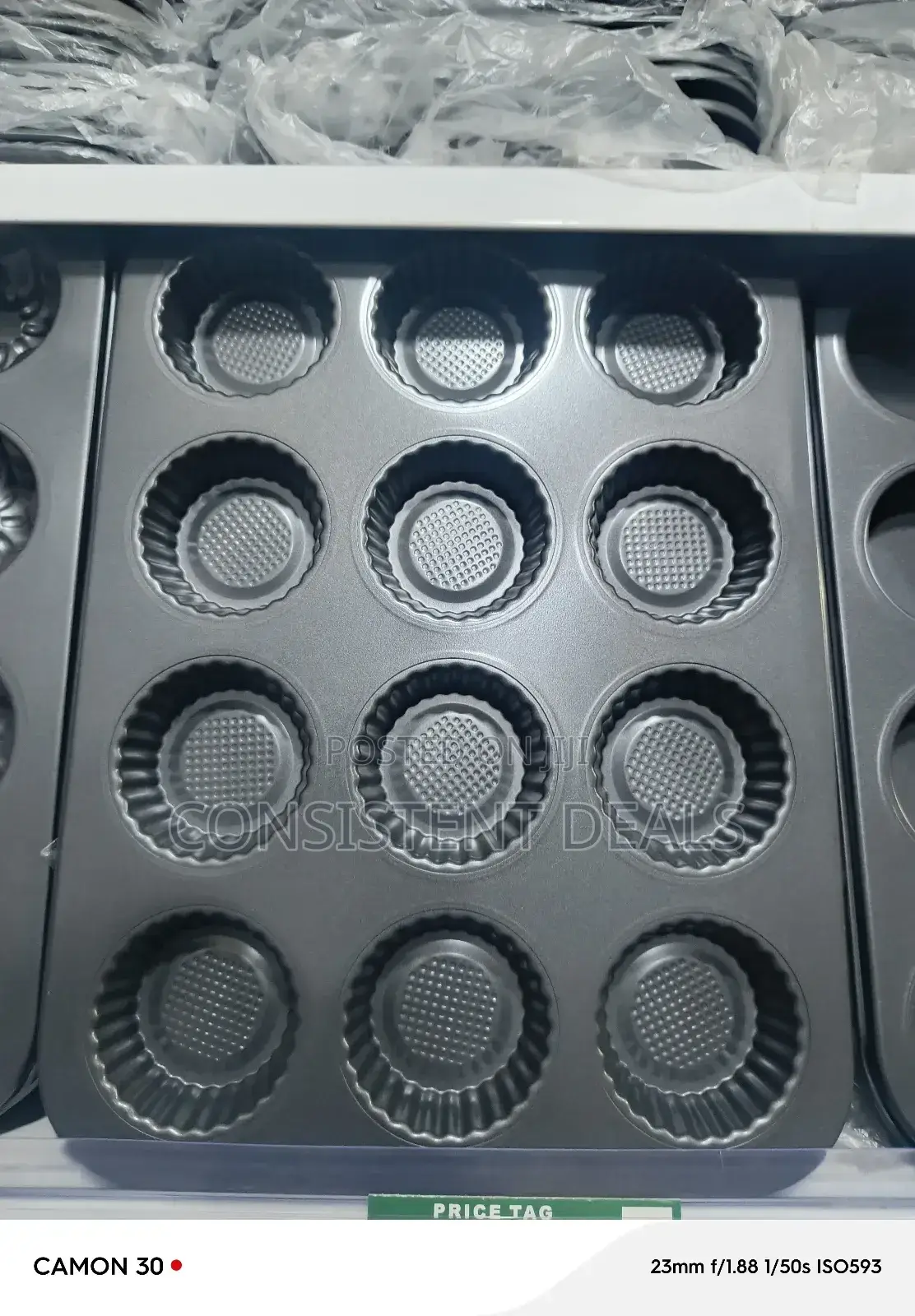 12 Hole Muffins Cupcake Baking Pan