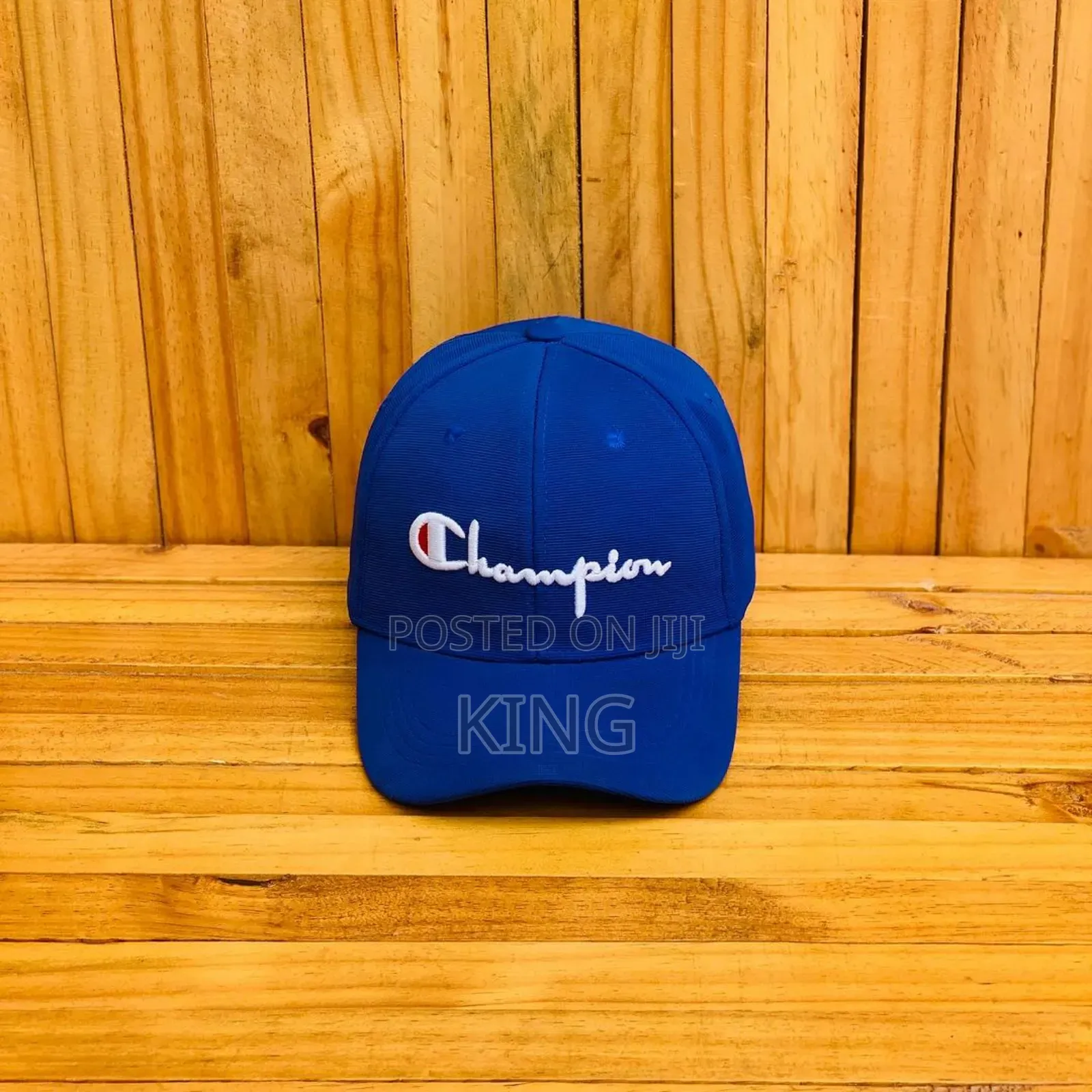 Champion Caps. Black and Blue