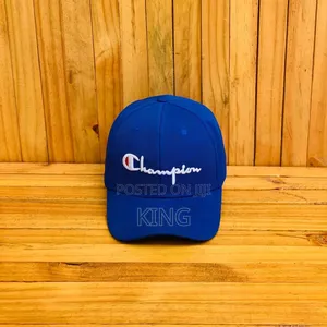 Champion Caps. Black and Blue