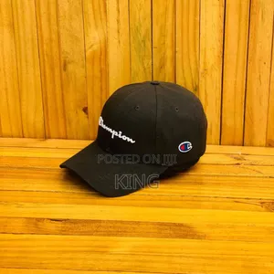 Champion Caps. Black and Blue