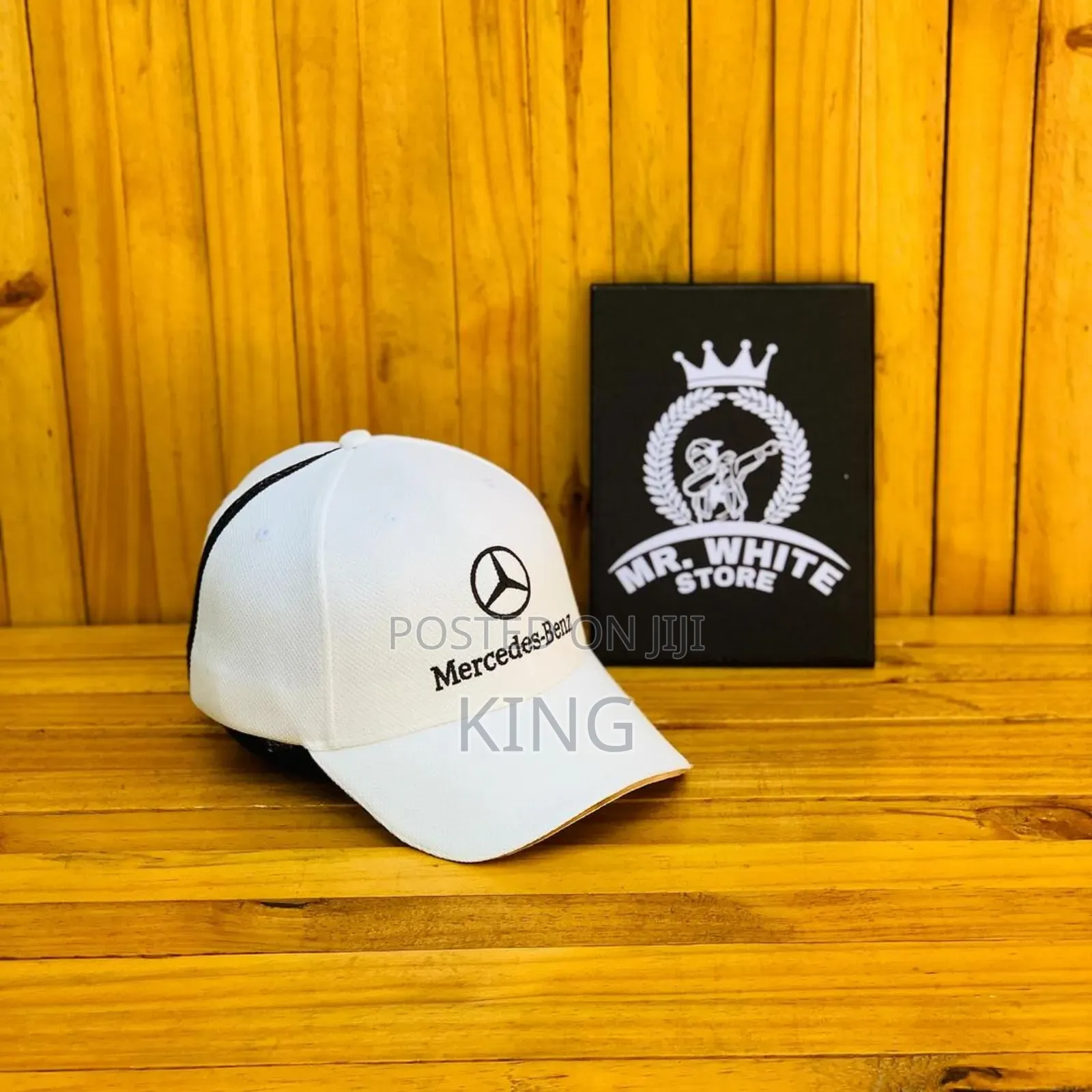 Benz Cap. White
