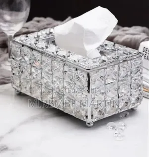 Table Glass Tissue Holder