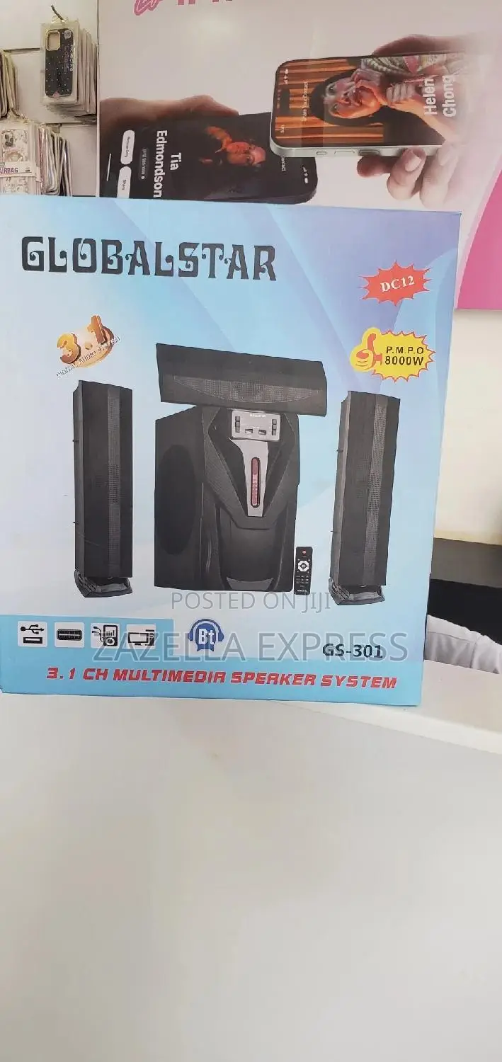 Global Star 3.1 CH Multimedia Speaker System