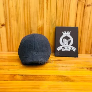 Pure Wool Herringbone Duckbill Flat Cap