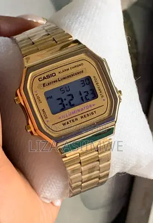 Gold Casio Watches