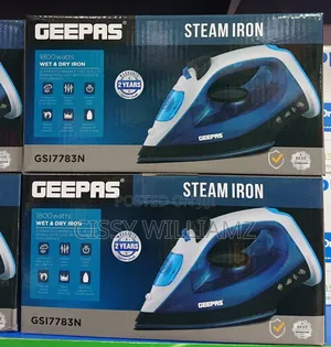 Geepas Steam Iron/Geepas Wet and Dry Steam Iron