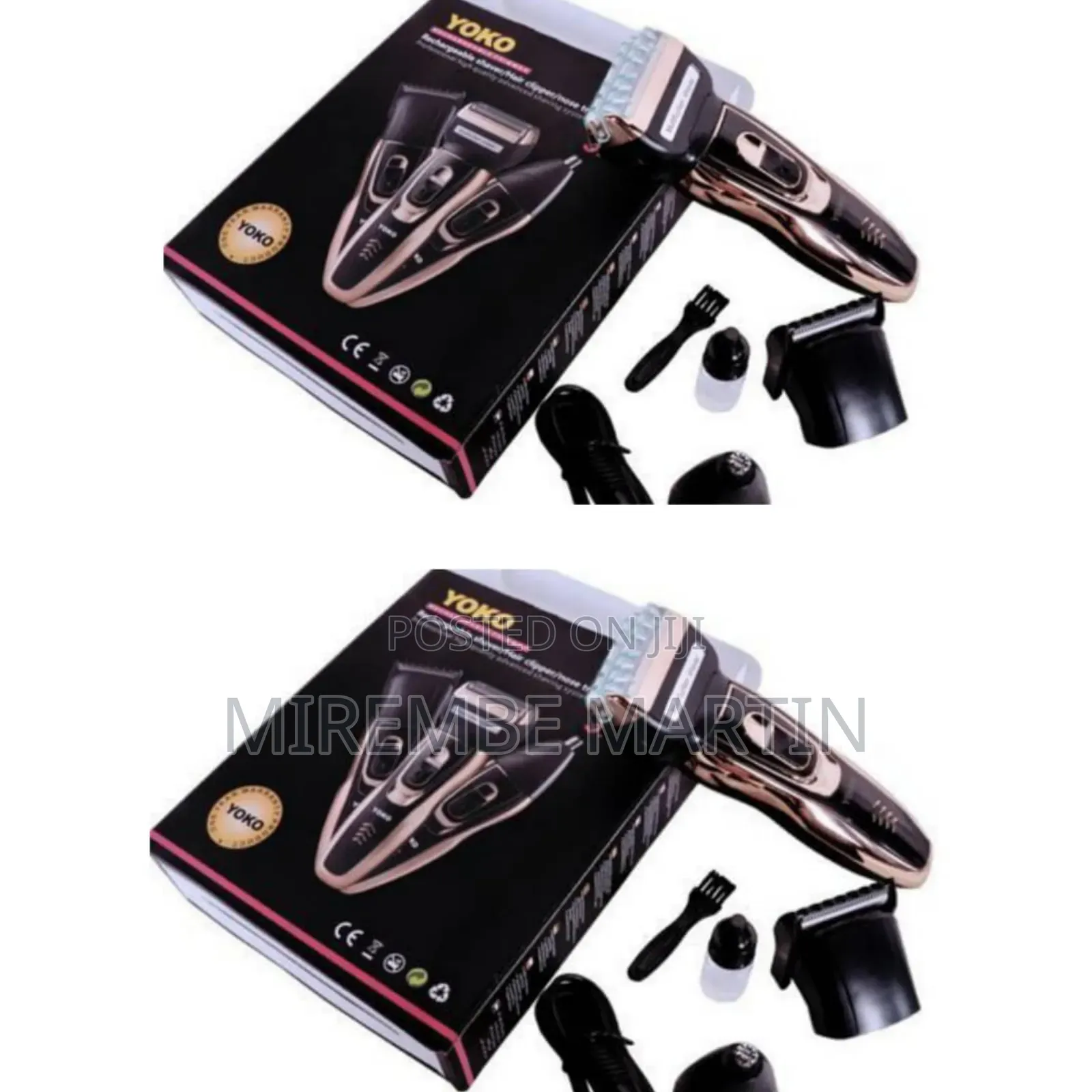 Rechargeable 3 in 1 Yoko Hair Shaver