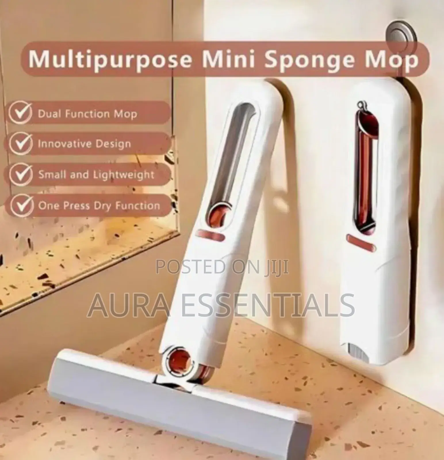 Multi Purpose Mini Folding Portable Mop