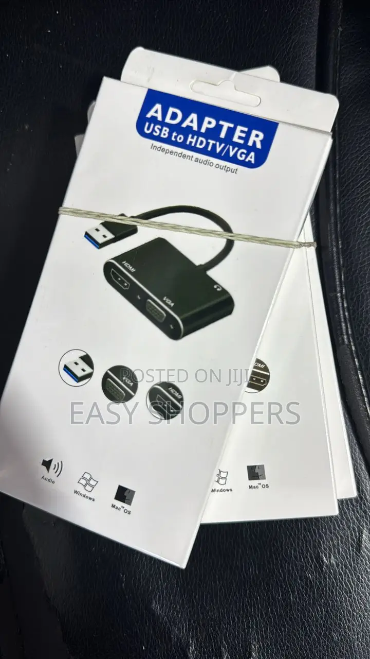 USB 3.0 2.0 to HDMI VGA HDTV Adapter Cable