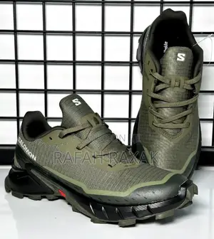 Original Green Salomon Alphacross 5 Gore-Tex Running Sneaker