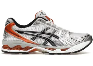 Original Men’S White/Orange Asics Gel Kayona Sneakers
