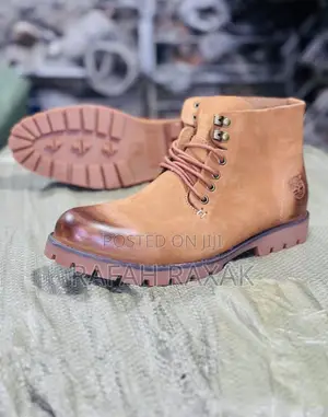 Original Brown Timberland Smart Casual Leather Boot