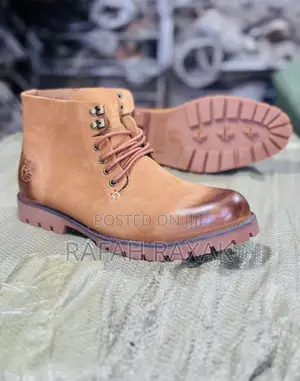 Original Brown Timberland Smart Casual Leather Boot
