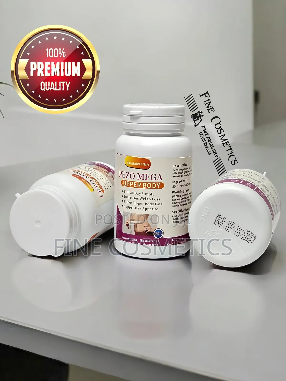 Pezo Mega Upper Body, Executive Weight Loss Slimming Capsule