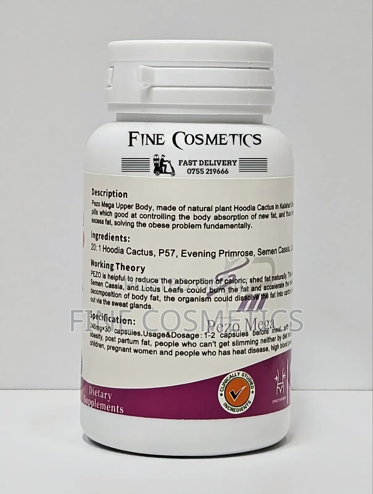 Pezo Mega Upper Body, Executive Weight Loss Slimming Capsule