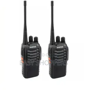 Pair of Walkie Talkie Baofeng Radio Communications