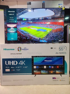 Hisense 55inches Brandnew Smart Tv