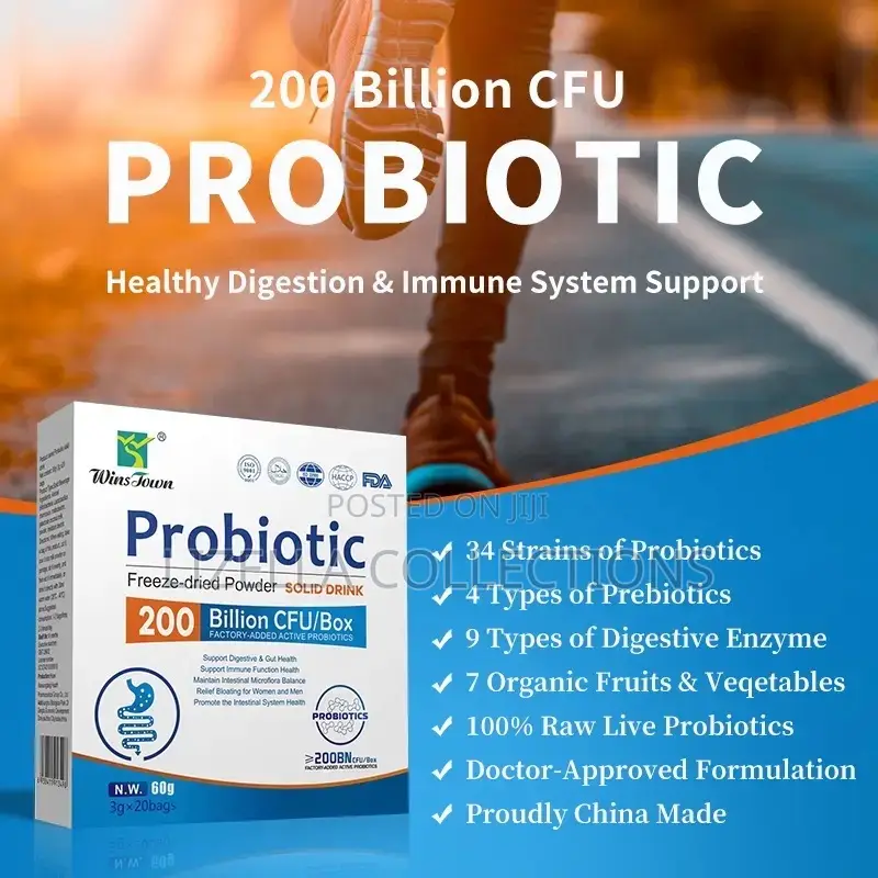 Probiotic Powder (Stop Bloating/Gas in Stomach, Constipation