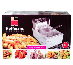 Hoffmans HM-88-1 Single Tank Electric Deep Fryer