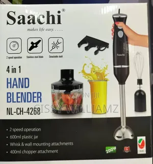 Saachi 4in1 Hand Blender With Dough Mixers Vegetable Cutter