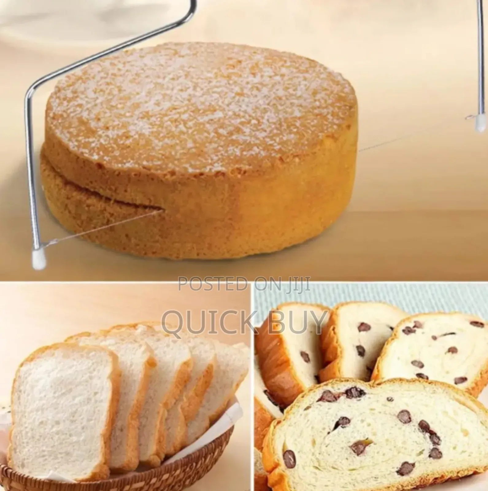 Super Quality All- In- One Cake Slicer/Leveler/Cutter