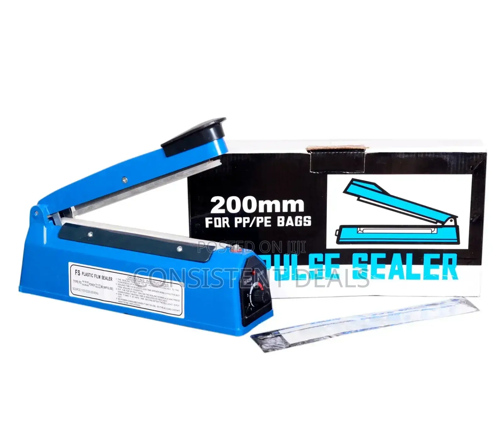200mm Impulse Sealer Machine
