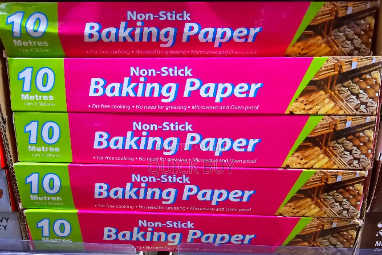 Premium Quality Non- Stick Baking Paper(10 Metres