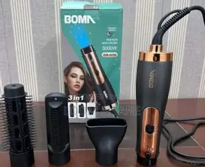 Electric Multifunctional BOMA Hair Dryer Comb