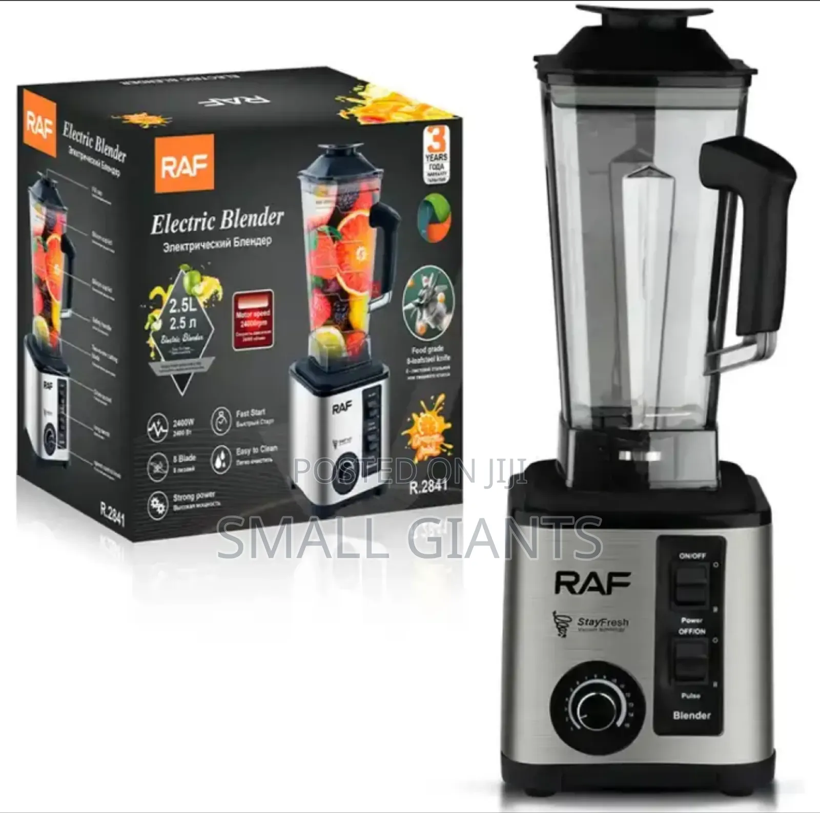 RAF 2.5L Heavy Duty Commercial Blender