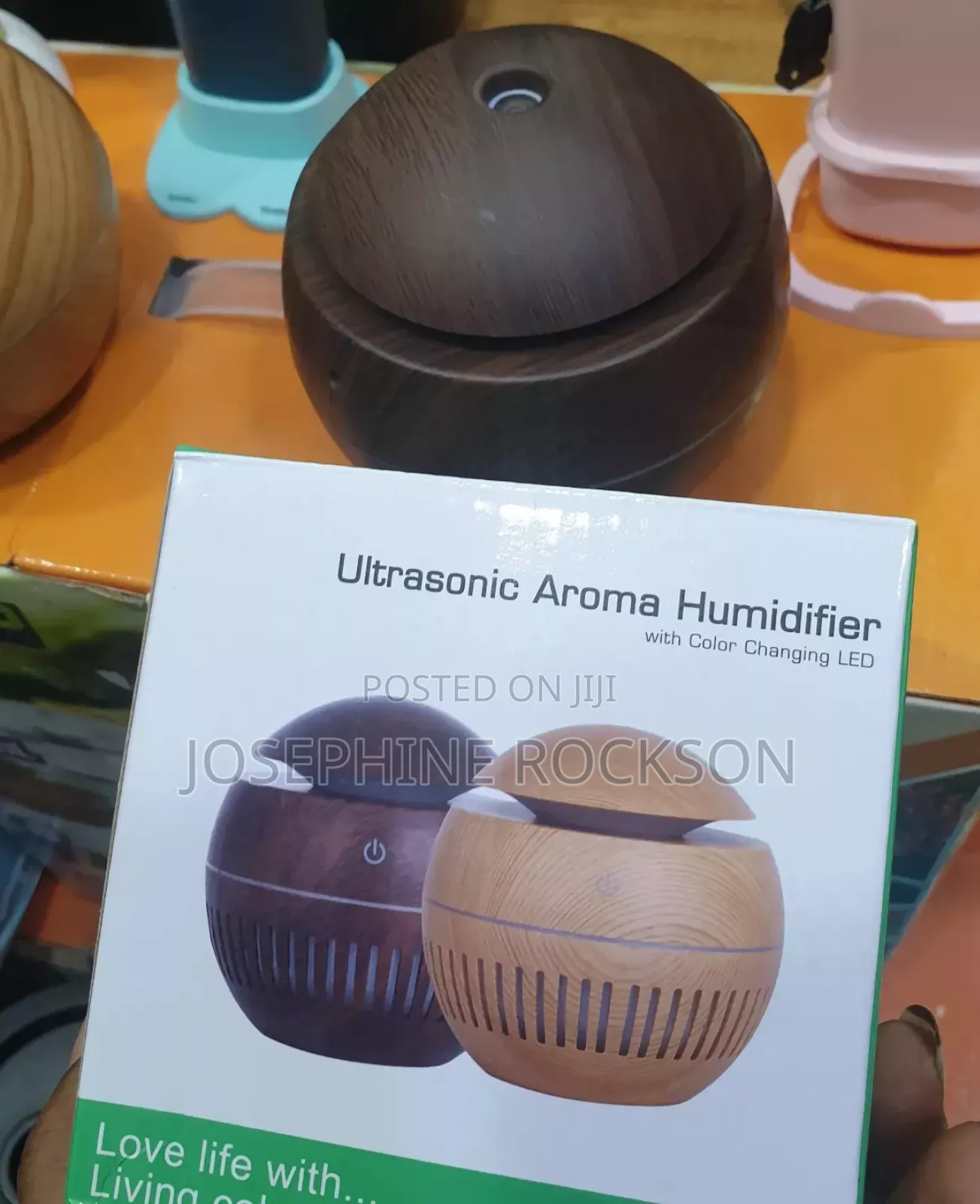 Cool Mist Humidifier Essential Oil Aroma Air Humidifier Wood