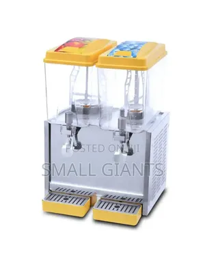Double Tank Commercial Juice/ Beverage Dispenser With Stand