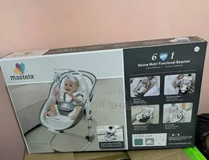 New 6-in-1 Deluxe Multifunctional Bassinet